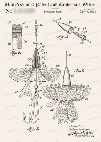 CARD-056: Fishing Fly - Patent Press™