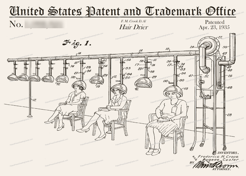 CARD-067: Hair Dryers - Patent Press™