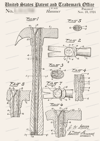 CARD-068: Hammer - Patent Press™