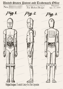 CARD-117: Star Wars C-3PO - Patent Press™