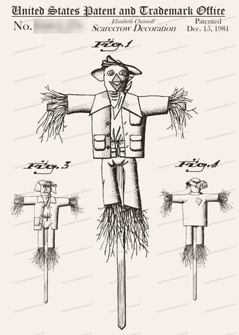 CARD-269: Scarecrow - Patent Press™