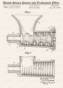 CARD-288: Meat Grinder - Patent Press™
