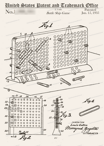 CARD-317: BattleShip Game - Patent Press™