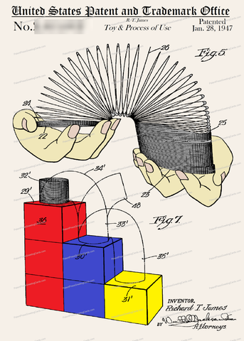 CARD-C927: Slinky - Patent Press™