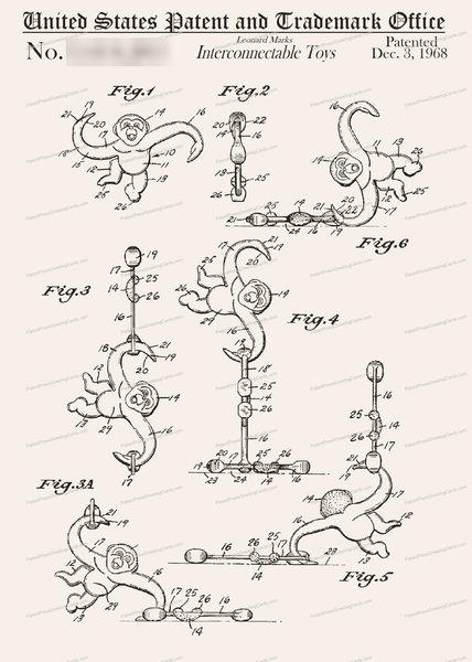 CARD-010: Barrel of Monkeys - Patent Press™