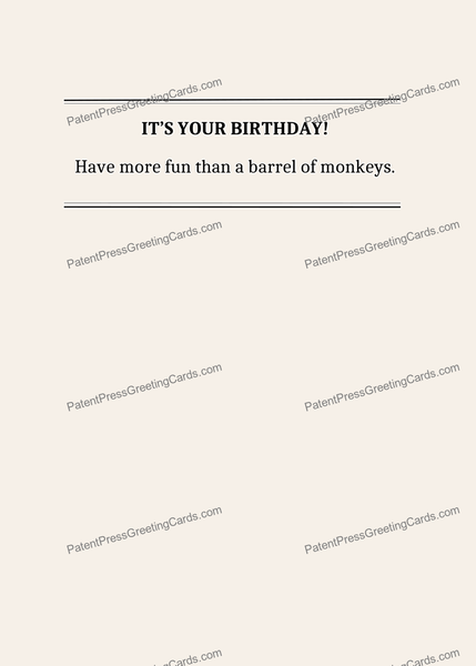 CARD-010: Barrel of Monkeys
