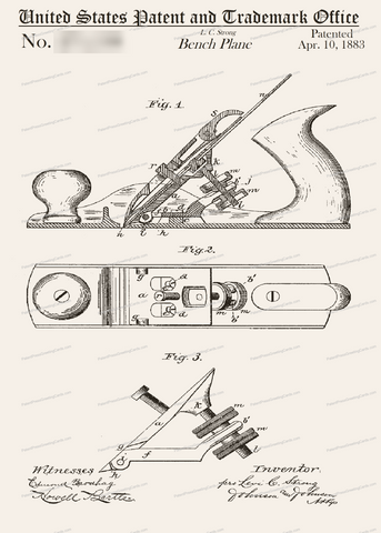 CARD-020: Bench Plane - Patent Press™