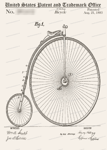 CARD-022: Big Bicycle - Patent Press™