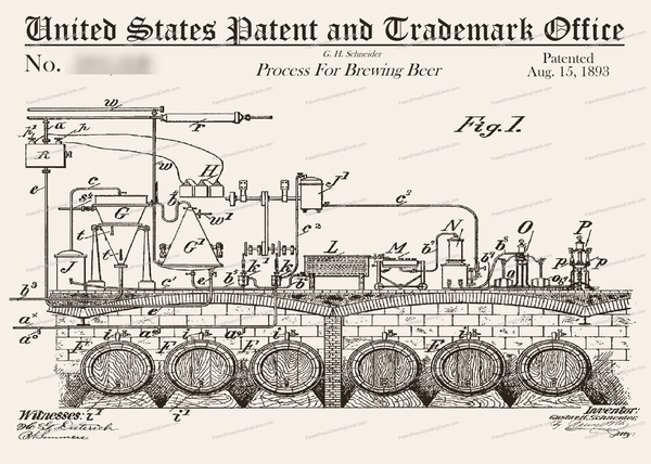 CARD-026: Brewing Beer - Patent Press™