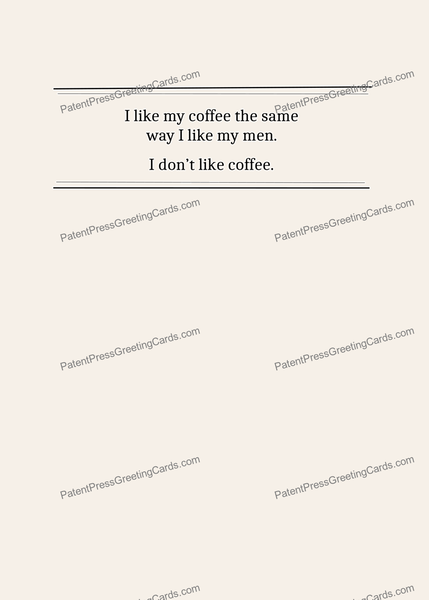 CARD-062: French Press