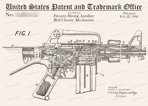 CARD-080: M-16 - Patent Press™