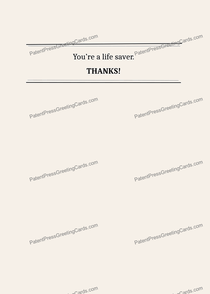 CARD-084: Life Preserver