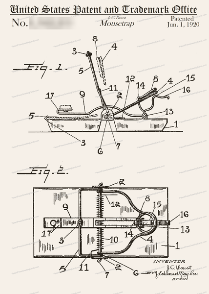 CARD-093: Mousetrap - Patent Press™