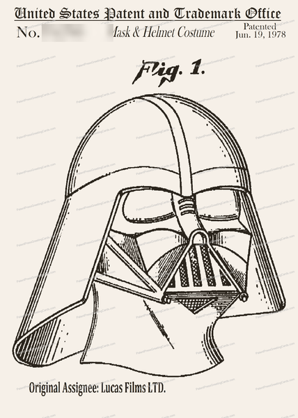 CARD-101: Darth Vader - Patent Press™