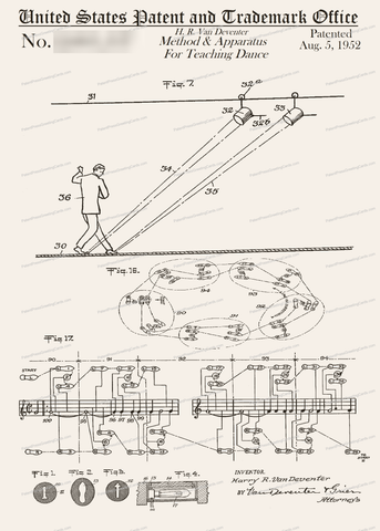 CARD-138: Dancing - Patent Press™