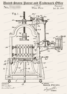 CARD-140: Perotti Wine Press - Patent Press™