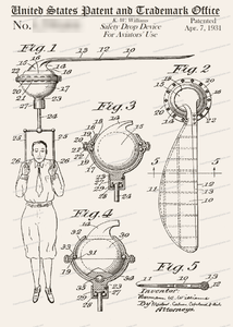 CARD-143: Safety Drop for Aviators - Patent Press™