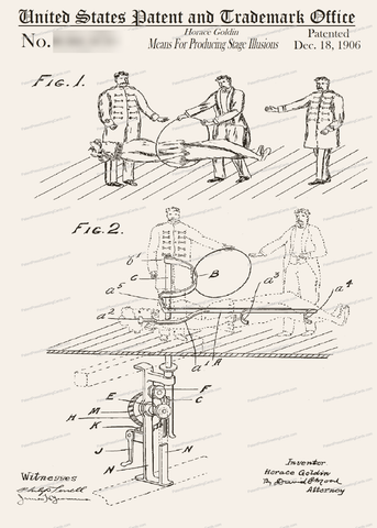 CARD-154: Magic Trick - Patent Press™