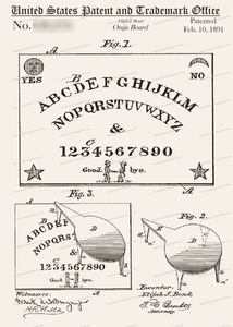 CARD-170: Ouija Board - Patent Press™