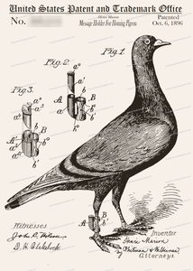 CARD-172: Homing Pigeon - Patent Press™