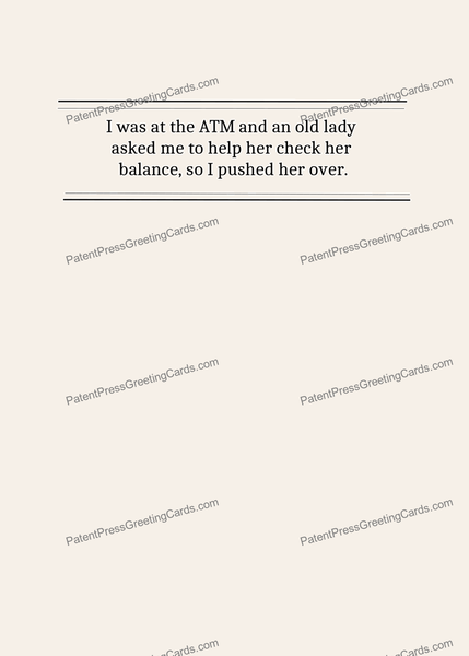 CARD-176: ATM
