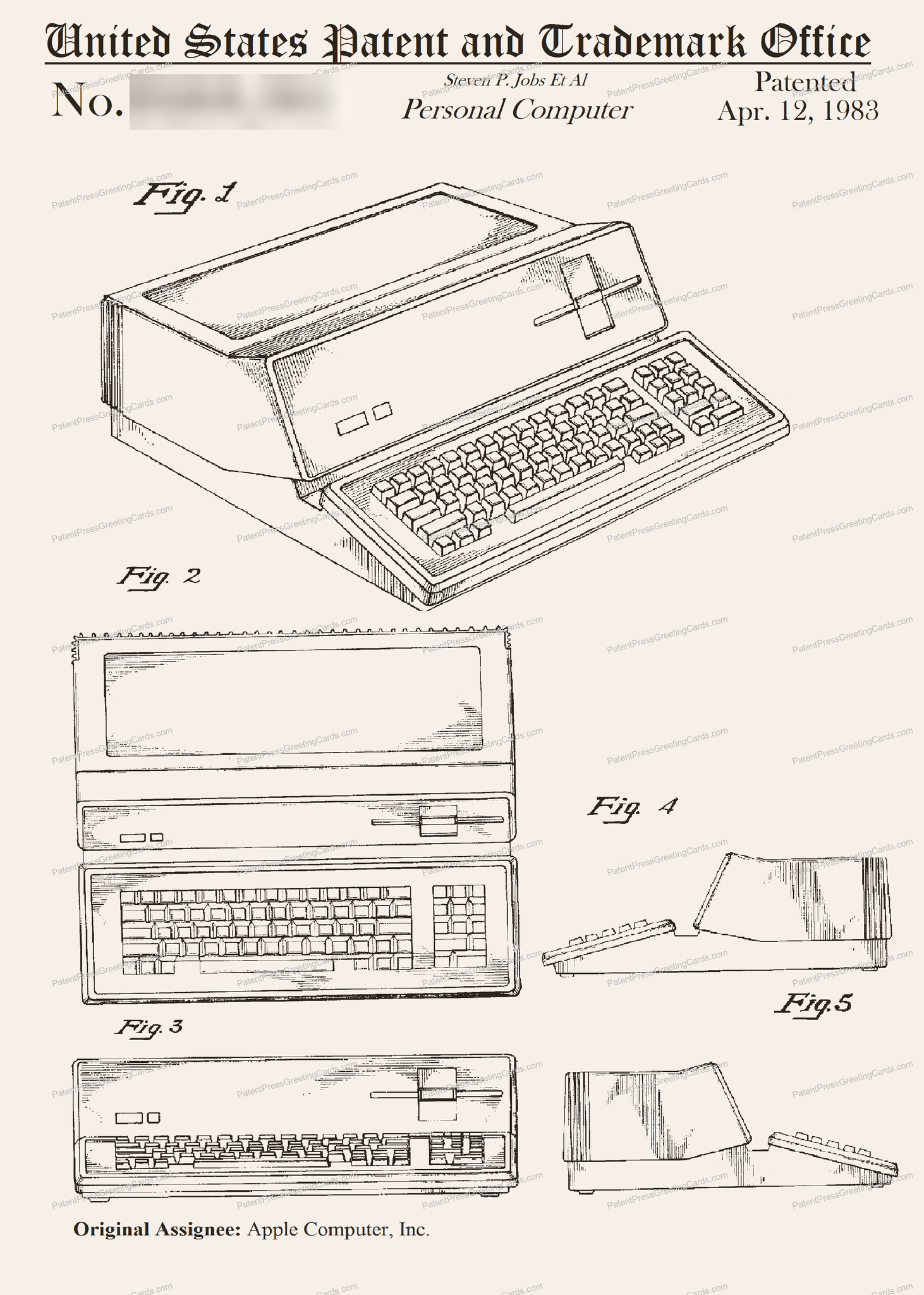 CARD-217: Apple Computer - Patent Press™