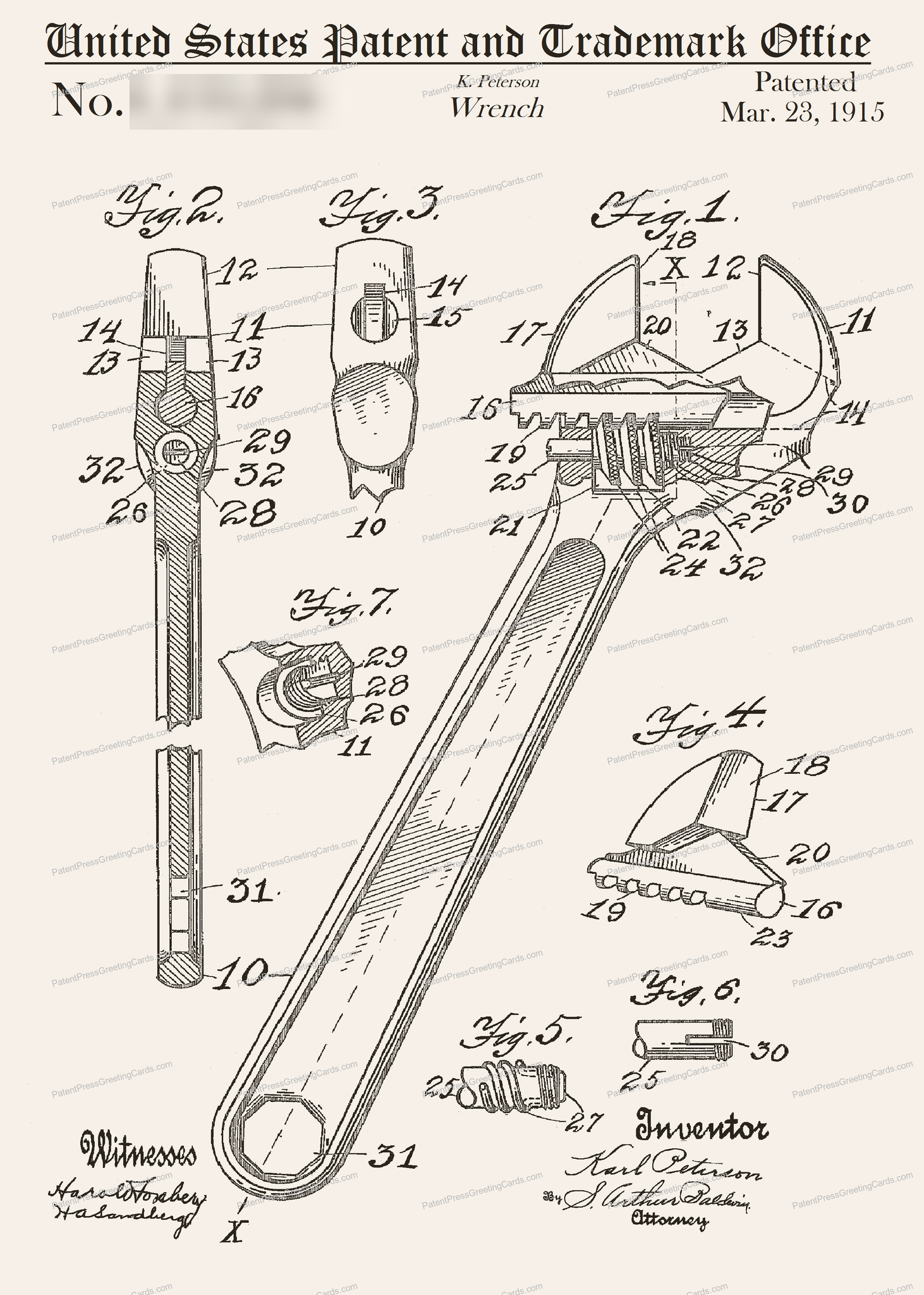 CARD-238: Wrench - Patent Press™