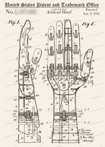 CARD-243: Artificial Hand - Patent Press™