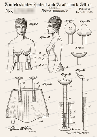 CARD-249: Breast Supporter - Patent Press™