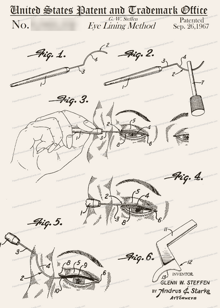 CARD-254: Eye Liner - Patent Press™