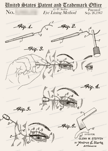 CARD-254: Eye Liner - Patent Press™