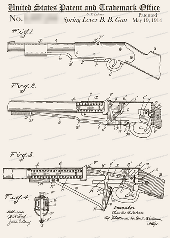 CARD-266: Red Ryder BB Gun - Patent Press™