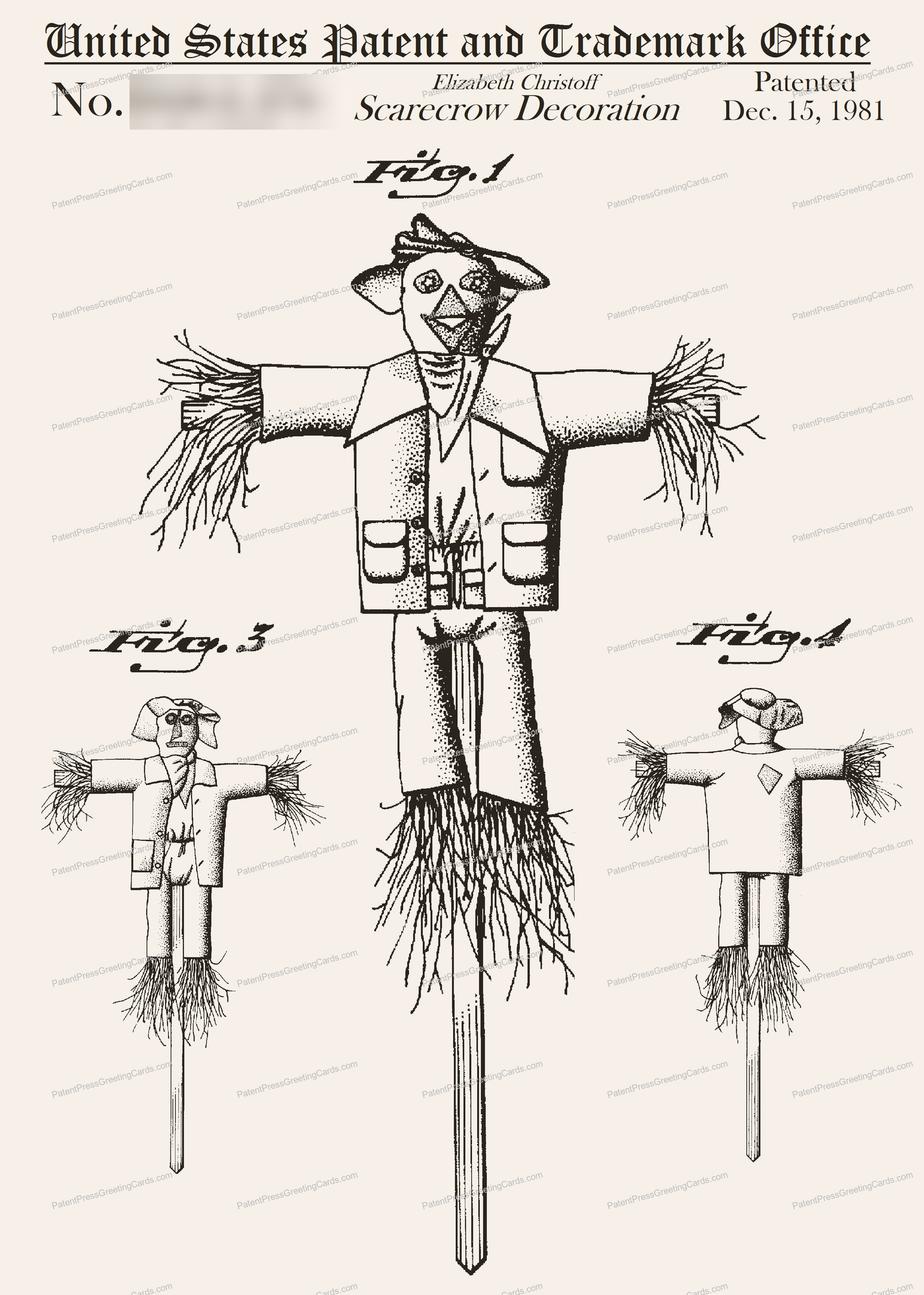 CARD-269: Scarecrow - Patent Press™