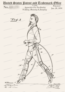 CARD-285: Apparatus for Walking - Patent Press™