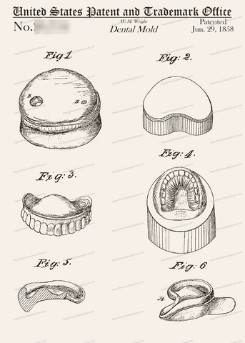 CARD-300: Dental Mold - Patent Press™