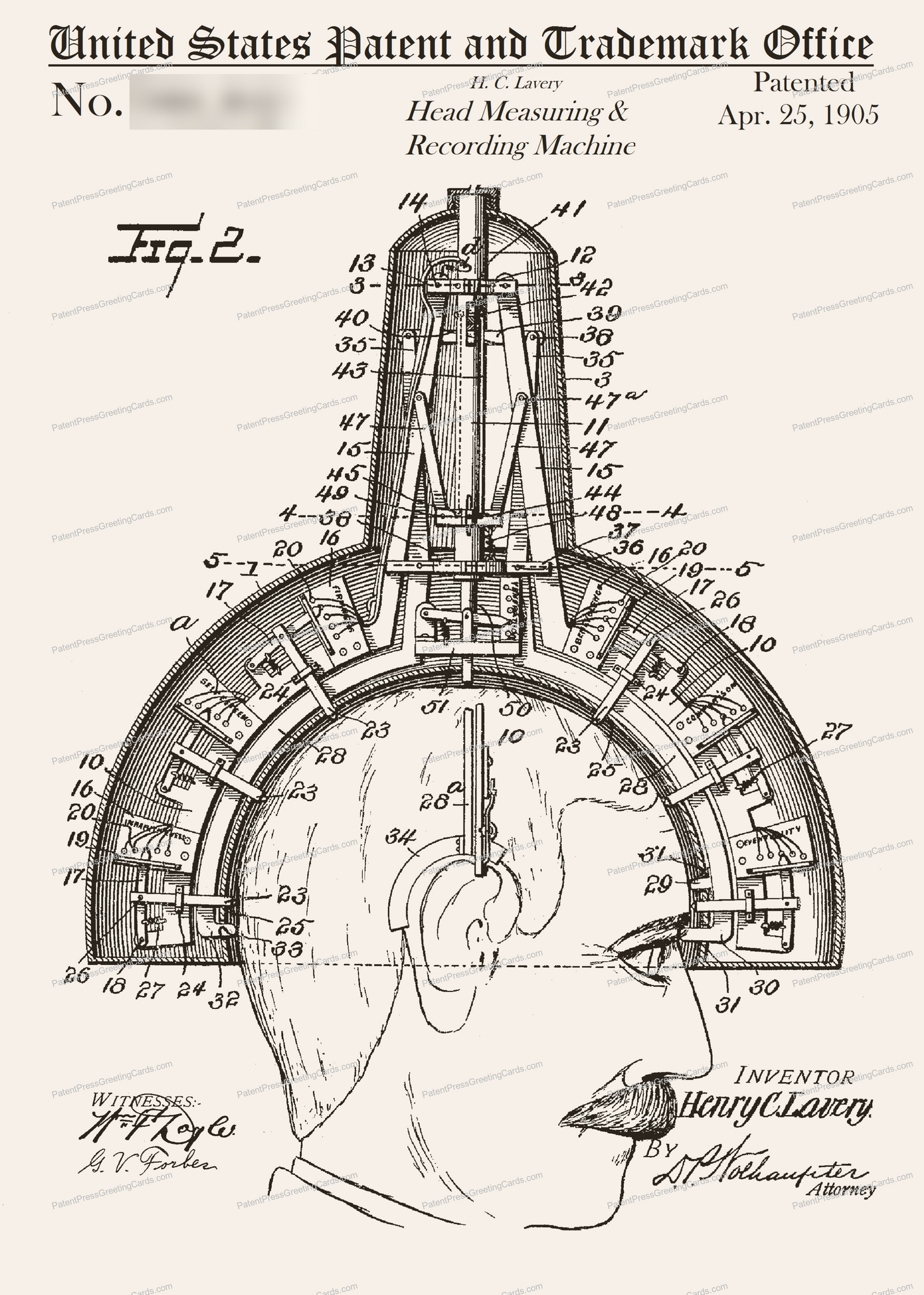 CARD-302: Head Measuring Device - Patent Press™