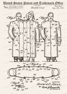 CARD-305: 2-Person Raincoat - Patent Press™
