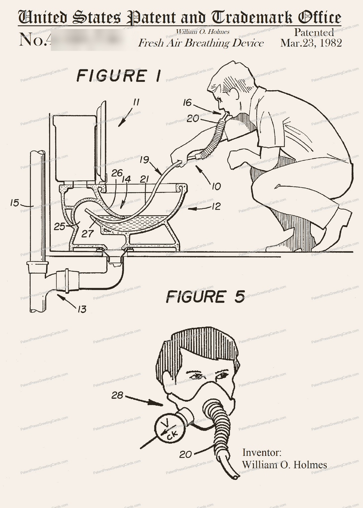 Fresh Air Breathing Device Patent Greeting Card Patent Press fresh-air-breathing-device-patent-greeting-card-patent-press