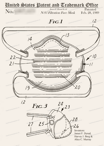 CARD-320: N-95 Face Mask - Patent Press™