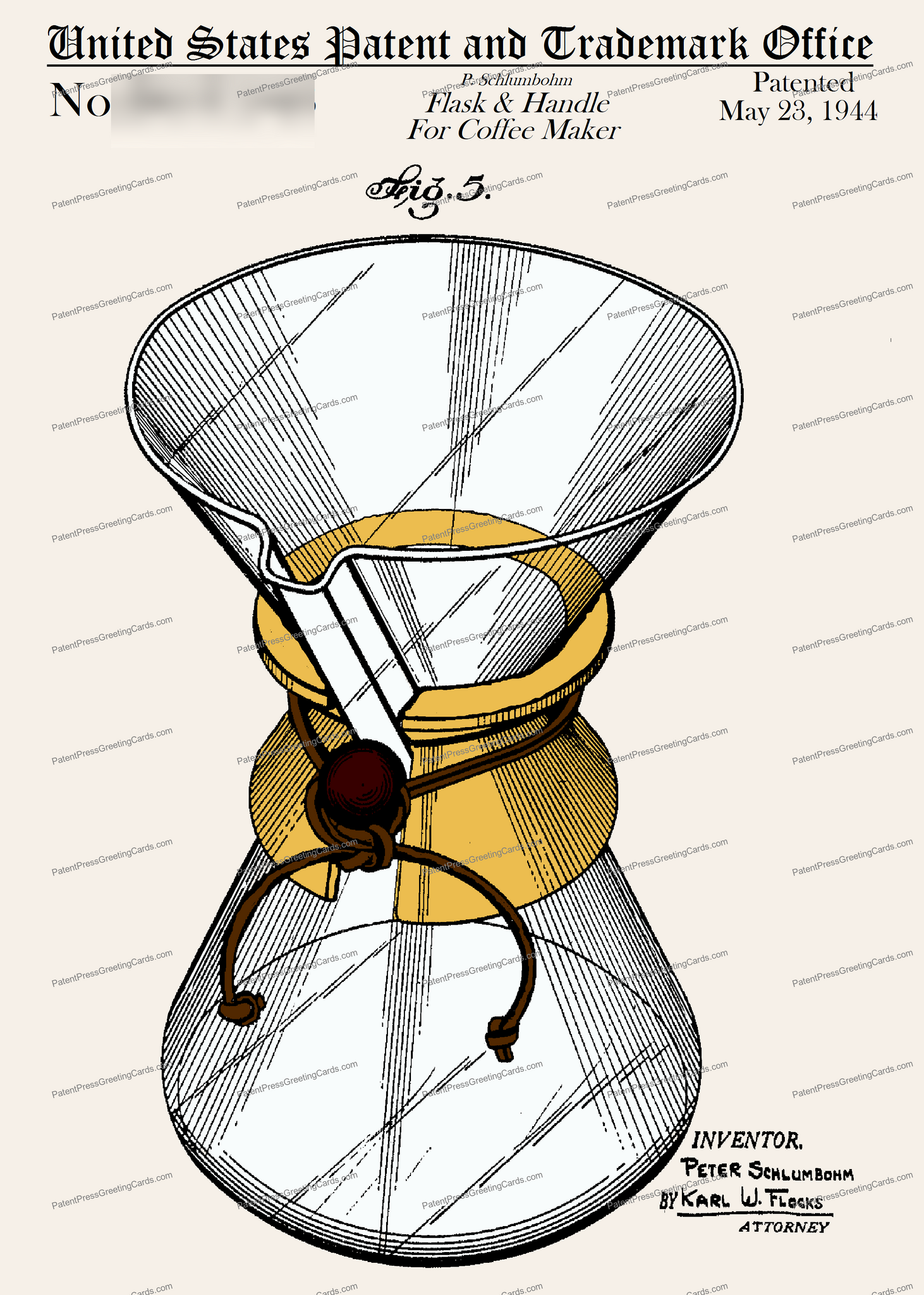 CARD-C967: Chemex Coffee Maker