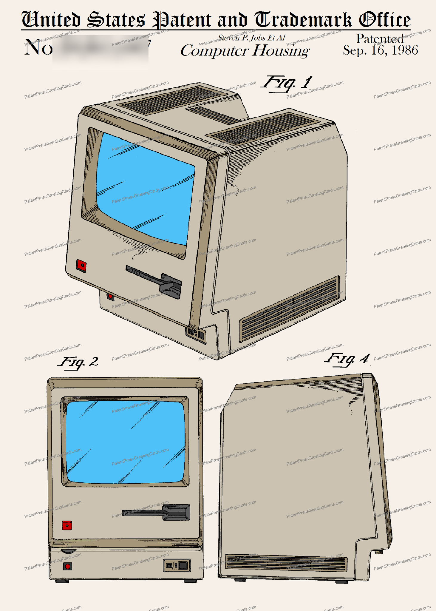 CARD-C969: Computer Monitor - Patent Press™