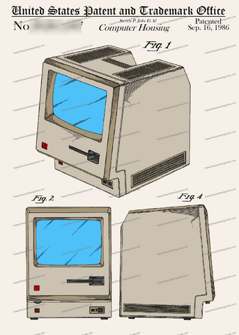 CARD-C969: Computer Monitor - Patent Press™