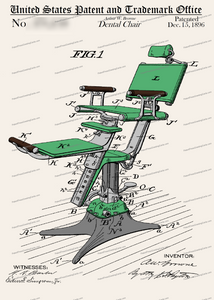 CARD-C971: Dental Chair - Patent Press™