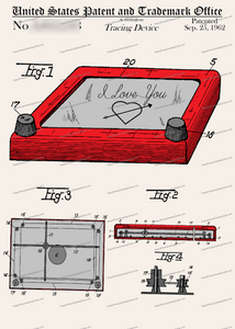 CARD-C974: Etcha-Sketch (Love) - Patent Press™