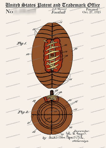 CARD-C978: Football - Patent Press™